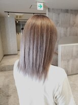 ヘアメイク フォックス 錦店(hair make FOX) ハイトーンカラーミルクティー