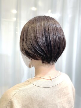 イロヘア 北岡崎店(ilo.hair) アッシュパープル×長めのマッシュ