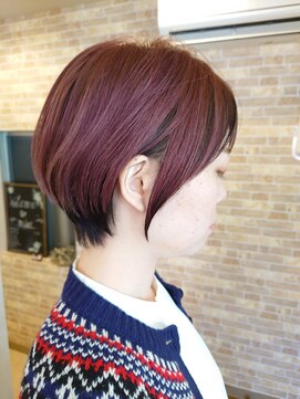 ミエル(miel) 【hair design miel】大人ショート