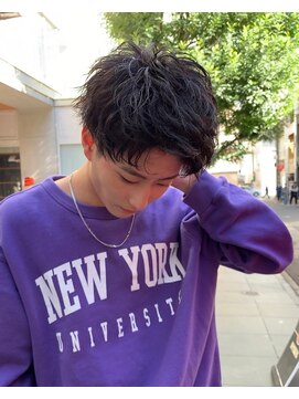 マッシュアンドマッシュアヴェダ ららぽーと福岡店(mash&mash AVEDA) アップバングフェザーショート