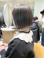 ロンド ロビン 栄(Lond robin)&nbsp;【Lond robin】外ハネボブ/グレージュ/ぱつっとボブ