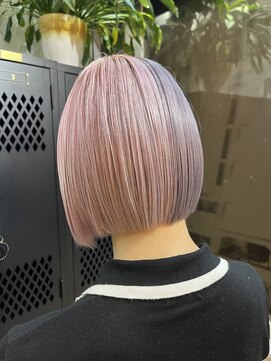 ヴァイス 渋谷店(VAICE) ツートーンカラー【ペールピンク×アイリスバイオレット】