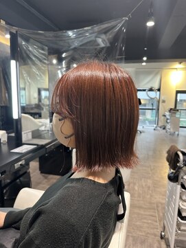 アンドバイモードケイズ (and by MODE K's) [サロンスタイル]切りっぱなしボブ