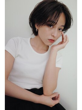 ウォーター 表参道(WATER) 【WATER】ショートカット　カラー　ミニボブ/表参道.南青山