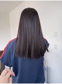 パーマ落とし/ストレートパーマ/黒髪ロング/ロングヘア