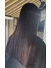 サラツヤメテオ縮毛矯正　☆カット+縮毛矯正+トリートメント ⇒￥1８０００