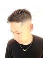 銀座マツナガ 浅草店 濡れパンスキンフェードスタイル
