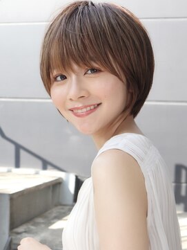 ミチオ ノザワ ヘアサロン ギンザ(Michio Nozawa HAIR SALON Ginza) 【瀧上丈司】20代 30代 40代 小顔ショートボブ 似合わせカット