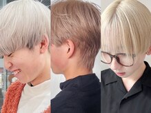 メンズ必見！ホワイト&ミルクティーの最旬ハイトーン