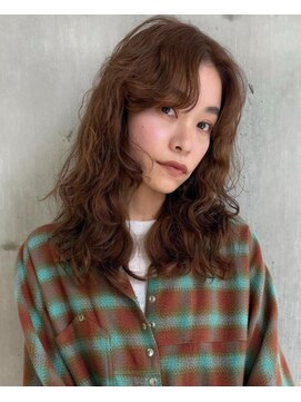 バロンフェム(baLon.fem) otona=dry wave/くすみブラウン