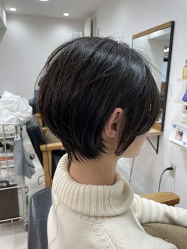 クラン(Chlan) 丸みショートボブ×透明感カラー