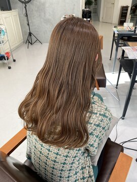 フォルテ 島田店 髪質改善 ベージュカラー