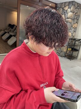 ロアバイチェリーコークウブ(Loa by CHERRY COKE ubu) 波巻きパーマ