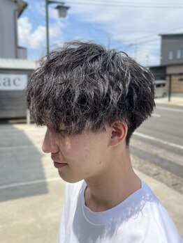 ザック(ZAC)の写真/“ON/OFFキマる”簡単にカッコイイが手に入る!朝のスタイリングも簡単に◎理想のヘアスタイルを実現!!