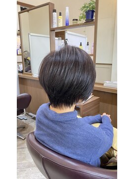 アトリエ リッツ(ATELIER RITZ) 白髪ぼかしハーブマジックカラー＋ショートカット