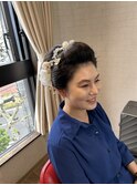 ショートヘアーで新日本髪