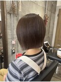 マッシュショートおしゃれ女子ウルフヘア外ハネボブレイヤーボブ