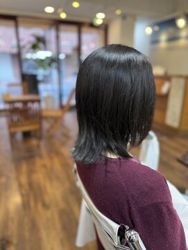 ループ バイ エスポワール(LoooP by Espoir) レディースミディアムシャギースタイル