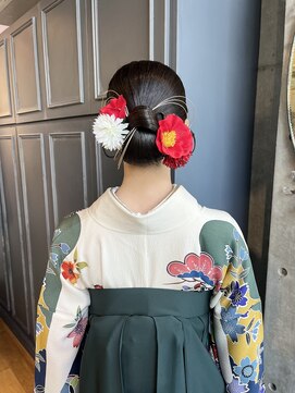 エディット トウキョウ(e.dit tokyo) 【MILK/MURIEL Misa】卒業式ヘアセット着付けアレンジ