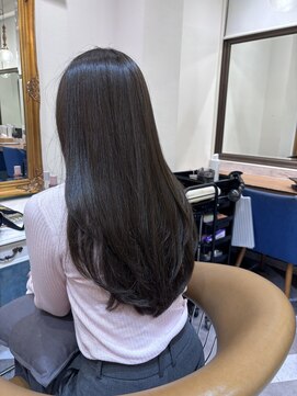 ロンドアベニール 北千住(Lond avenir) ミニウルフレイヤーカット顔周り前髪韓国ショートボブ/