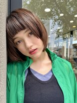 アルダー(ALDER) オン眉　ミディアムヘア