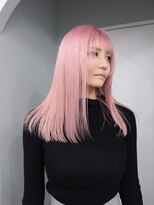 プネル 渋谷(PUNEL) ピンク ケアブリーチ 渋谷