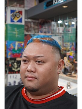 ツークツワンク バーバー 新宿(ZUG2WANG BARBER) デザインカラー