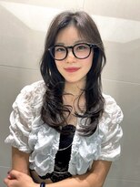 ピークアブー ワン(PEEK-A-BOO ONE)&nbsp;ハッシュカットレイヤーカット韓国ヘアフェイスレイヤー