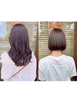 日々忙しい大人女性のためのsalon"leaf"*髪質改善×白髪染めでモチUP*白髪を活かす白髪ぼかしも人気*[越谷]