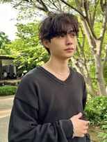 グリーンミドル(GREEN middle)&nbsp;メンズカット:ルーズマッシュメンズパーマ/ニュアンスパーマ