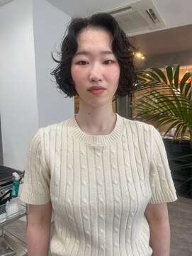 ジュール(JOULE'S) ボブパーマ/ボブ/ボブレイヤー/ドライパーマ/黒髪