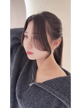 マキュムドオリ 並木通り(MAQUM) 韓国顔まわりカット