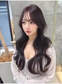 イメチェンヘアスタイル小顔に見せるヘアココアベージュ