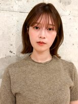 ガーデンヨコハマ(GARDEN YOKOHAMA)&nbsp;外ハネボブ　レイヤー　ココアブラウン　ダークアッシュ