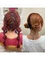 ムゲルカ(mugelca)&nbsp;イベントやお出かけのヘアセット・アレンジお任せください☆