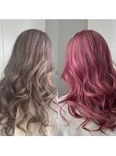 プレックス剤で髪の強度保ちながら豊富なカラー剤でお色を入れさせて頂きます☆ 豊山/春日井/小牧/北名古屋