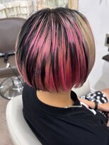 ルネラトーキョー(RUNERA TOKYO) デザインカラー ダブルカラー ピンクカラー