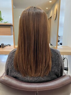 スープル(SOUPLE.) 【髪質改善x縮毛矯正】SILKストレート