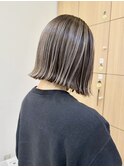 【morio成増 セリザワ】ぱっつんボブ プレイングカラー