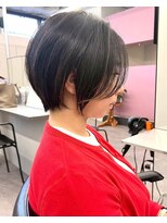 ゴカン バイ ジル ブラン 名古屋(Gokan by JIL BLAN)&nbsp;ハイライトバレイヤージュダブルカラーショートカット30代40代