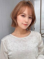 アグ ヘアー ムー 大和郡山店(Agu hair Mu)&nbsp;《Agu hair》ミルクティーボブ×numberA.トリートメントオイル