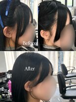 アメリ(AMELIE)&nbsp;【春山心彩】重たくて流れないを解消◎お顔まわりカット