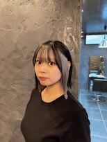ギア(GEAR)&nbsp;インナーカラー ハイトーンカラー グレージュ ホワイト