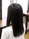 コムヘアー(com hair)の写真/【東区中田町】美髪ナチュラルストレートで印象UP！大人の好印象ストレートで、自然に美しい仕上がりに★