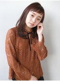 【K-two青山】丸顔さんにオススメの小顔ミディアム【表参道】