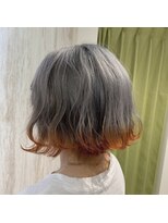 ヘアーメイク コラソン(hair make corazon)&nbsp;似合わせカットメルティカラー着物フェミニンロング
