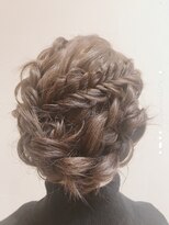 ヘアサロン トラヴィス(hair salon Travis)&nbsp;編み込みMIXヘアアレンジ