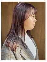 ナル(nalu.)&nbsp;ストレートヘア・ブラウンカラー・艶カラー