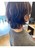 大人女性のための【マッシュウルフパーマ】