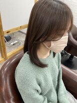 ナム(NAMU)&nbsp;韓国女優風内巻きミディアムレイヤー